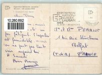 1000 Lausanne Losanna 1964 - Exposition nationale suisse 1. Le port et la tour Spiral