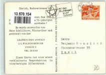 75 Jahre Gotthardbahn Tunnel Bauarbeiter Postkutsche Schweiz