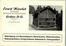 9200 Gossau SG Foto AK Fabrik Ernst Nicolet Sägerei