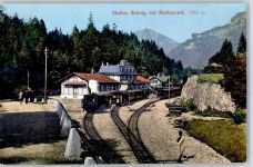 3860 Brünig - Bahnhof Eisenbahn Gasthaus