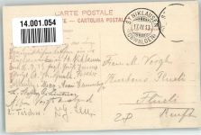 6066 St. Niklausen OW 1913 Foto AK Kirche Kapelle Römerturm GasthausKaplanei