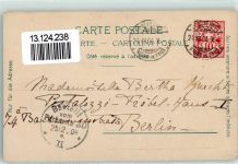 1807 Blonay 1904 Lithographie Chateau