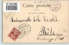 2088 Cressier NE 1898 BOAKC Lithographie