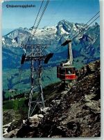 9657 Unterwasser - im Obertoggenburg Chäserruggbahn mit Säntis längste Luftseilbahn der Ostschweiz