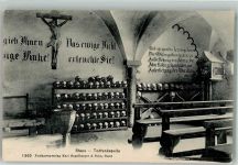 6370 Stans 1912 Foto AK Totenkapelle