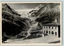 7710 Alp Grüm Gebrauchsspuren Hotel Hüttenstempel Palügletscher Gasthaus