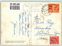 7710 Alp Grüm Gebrauchsspuren Hotel Hüttenstempel Palügletscher Gasthaus