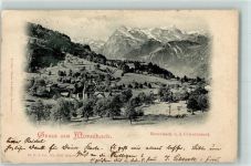 6443 Morschach 1898 Gebrauchsspuren und d. Urirotstock