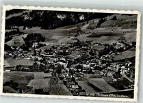 1660 Château-d´Oex 1960 Foto AK Fliegeraufnahme