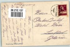 8751 Urnerboden - Bahnpost Zug 3446