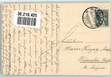 6313 Menzingen 1919 Foto AK Institut Menzingen Denkmal des Stifters