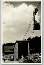 Schwägalp Foto AK Seilbahn Säntis Talstation