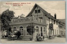 5430 Wettingen 1912 Foto AK Gasthaus Klosterstübli