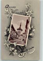 3000 Bern Berne - Zeitglockenturm mit Edelweissmotiv