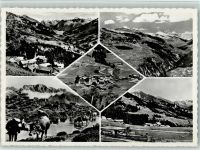 7243 Pany - Ortsansichten Kühe Schwimmbad Mehrfachaufnahme