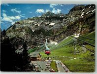 Schwägalp 1975 Foto AK Seilbahn Gasthaus Talstation