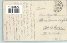 7188 Sedrun - mit Kreuzliberg Militärpost Feldpost