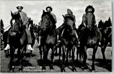2350 Saignelégier Karte beschädigt Marche-Concours