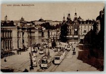 8000 Zürich - Hauptbahnhof Bahnhofplatz Straßenbahn Nr 6