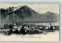 1844 Villeneuve VD - Les montagnes de la Savoie
