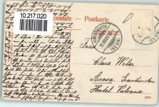 3852 Ringgenberg BE 1906 - bei Interlaken Hotel et Pension Seeburg an der Dampfschifflände Blick auf Abendberg Sulegg und Schwalmeren