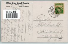 8132 Egg bei Zürich - Landkarte Zürichsee Panorama vom Pfannenstiel Hotel Und Kurhaus Hochwacht Pfannenstiel Kühe 2-Bildaufnahme