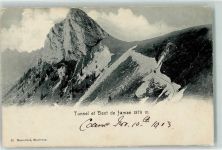Dent de Jaman 1903 - Tunnel