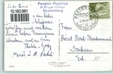 Niederhorn - Berghaus Niederhorn Sesselbahn Berghaus mit Niesen