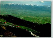 St. Anton Pass - Fliegeraufnahme Vorarlberg Rheintal