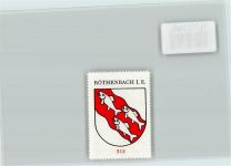 3538 Röthenbach im Emmental - Vignette Wappen Kaffee Hag ca 1920-1940 Röthenbach I.E: