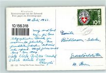 7250 Klosters - Sommermorgen bei der Schwendi Blick gegen die Silvrettagruppe Kuh