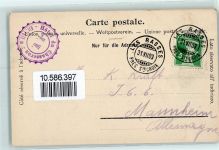 Chasseron 1909 - Hotel du Chasseron 1611m Fahne