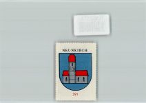 8213 Neunkirch - Vignette Wappen Kaffee Hag ca 1920-1940