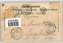 3000 Bern Berne 1905 - Trachtenmädchen mit Blumenstrauss