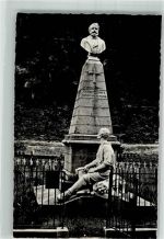 6487 Göschenen Foto AK Denkmal Favre