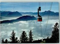 6356 Rigi Kaltbad - Luftseilbahn Weggis - Rigi Kaltbad Aussicht vom Rigi auf Berner Alpen Stanserhorn Bürgenstock Pilatus Weggis