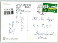 8000 Zürich 1958 - Saffa Linie
