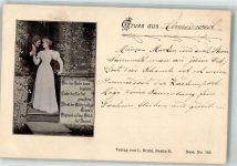 8580 Amriswil 1899 - Liebespaar Ort handschriftlich