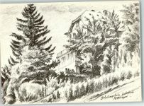 6315 Oberägeri Gebrauchsspuren Erholungsheim Lutisbach sign. O Lötscher