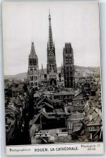 8000 Zürich - Rouen.La Cathedrale, Photographicum, Photoglob, Werbung Chocolat Tobler