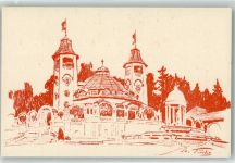 3000 Bern Berne Künstlerkarte Landesausstellung 1914 Nr.23 sign. Tieche