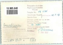 8272 Ermatingen 1957 FOTO KEINE AK Fliegeraufnahme Ort handschriftlich