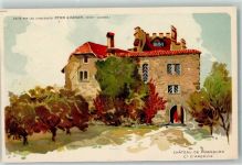 5245 Habsburg Künstlerkarte Chateau Werbung Schokolade Kohler