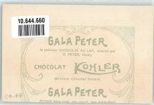 5245 Habsburg Künstlerkarte Chateau Werbung Schokolade Kohler