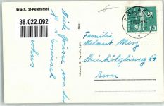 3235 Erlach 1961 Foto AK St. Petersinsel