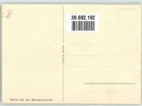 8887 Mels Künstlerkarte sign. K Aktion Weisstannental Geiger Hase