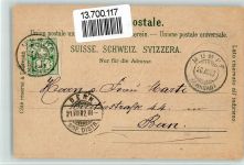 4322 Mumpf 1902 BOAKC Hotel Sonne Lithographie