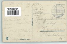 8880 Walenstadt 1925 - mit Flumserberge Militärsache Feldpost
