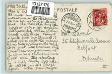 1660 Château-d´Oex 1908 Gebrauchsspuren Verlag J.J. 7532 Winter - Touristen spielen Eishockey - Patinage a Chateau d`Oex et la Gumfluh