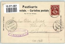 2532 Magglingen Macolin 1900 Künstlerkarte Hotel Zahnradbahn Pavillon sign. August Kunz